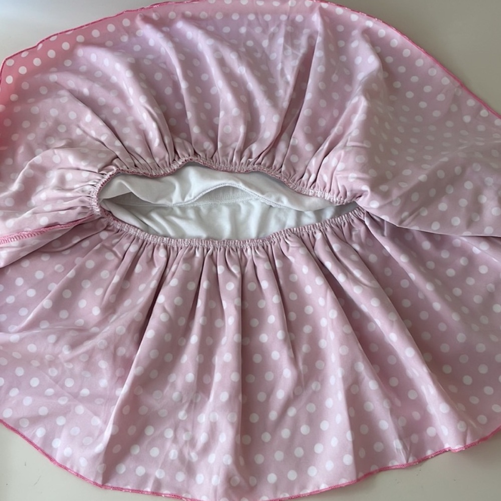 Edikted Pink Polka Dot Ruffle Skirt - Picture 5 of 5